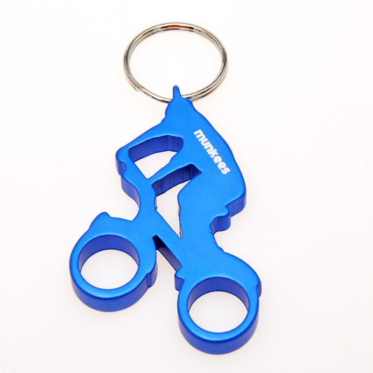 munkees Schlüsselanhänger Biker mit Flaschenöffner