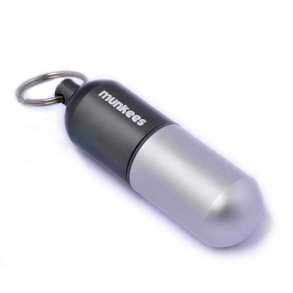 munkees Schlüsselanhänger Tablettenbox wasserdicht