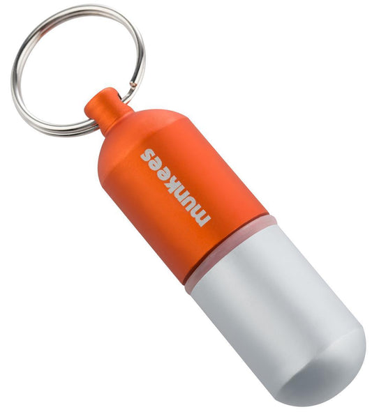 munkees Schlüsselanhänger Kapsel wasserdicht – Rot
