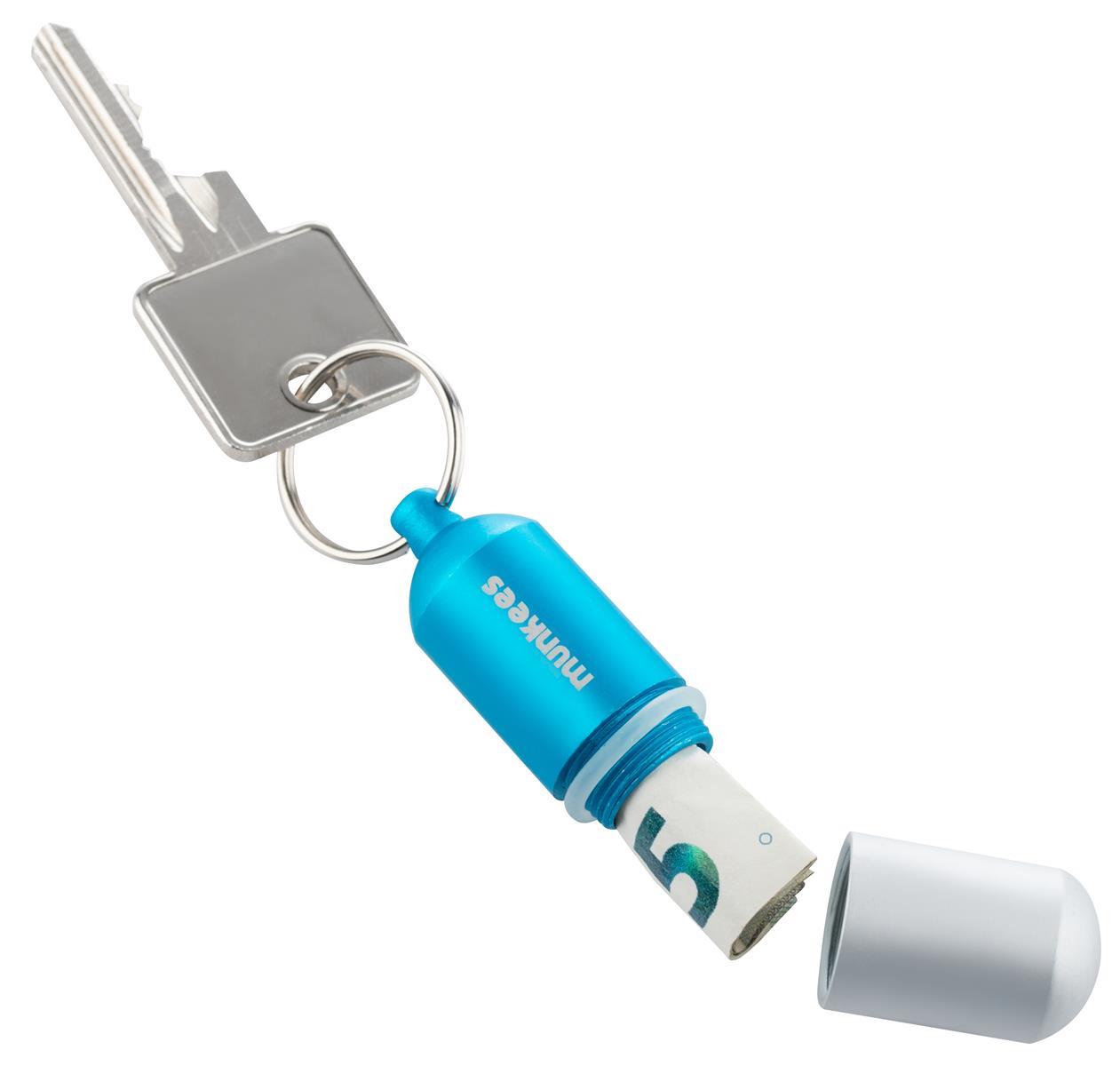 munkees Schlüsselanhänger Tablettenbox wasserdicht