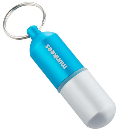 munkees Schlüsselanhänger Tablettenbox wasserdicht