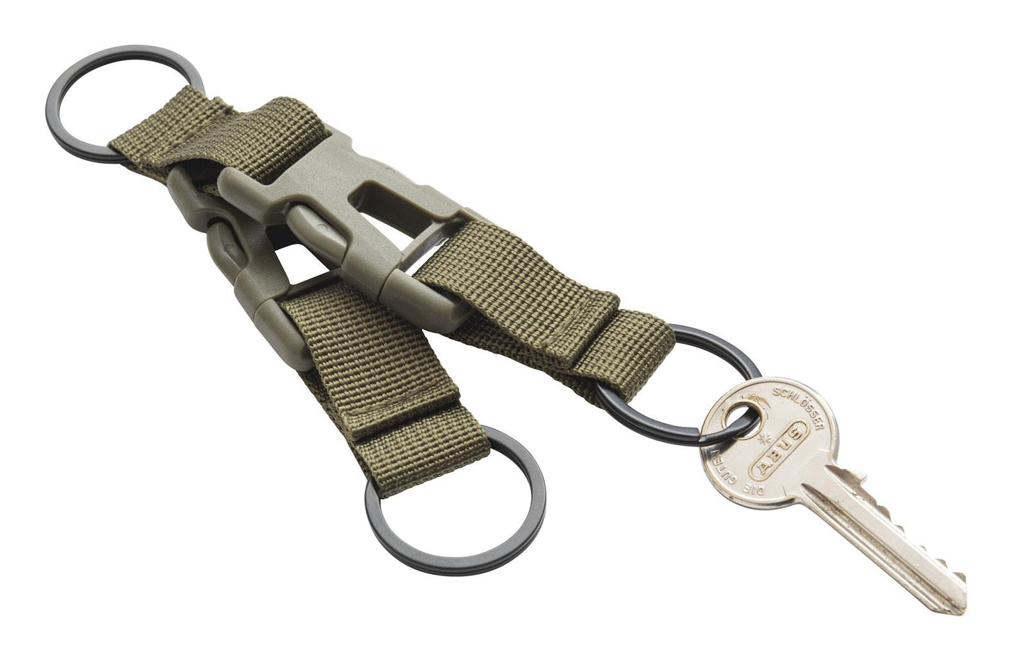 munkees Abnehmbarer Schlüsselanhänger Flaschenträger Grün