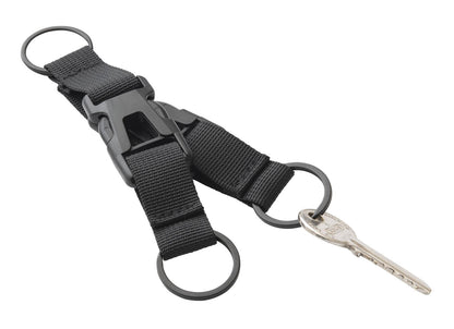 munkees Abnehmbarer Schlüsselanhänger – Schwarz