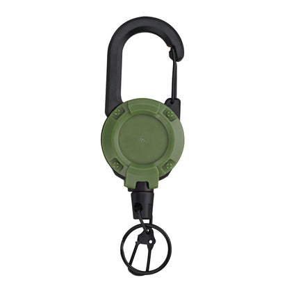 munkees Ausweishalter mit Karabiner & Stahlseil – 64 cm