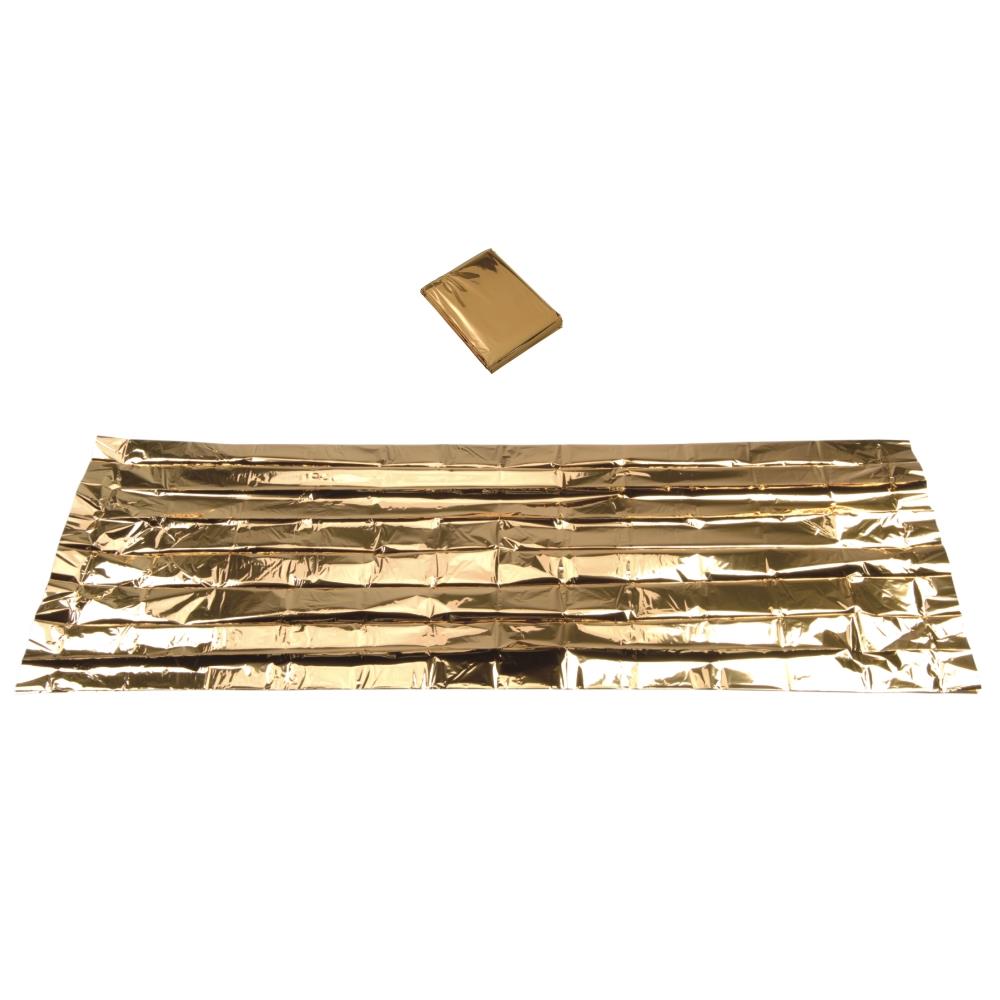 Rettungsdecke Gold – kompakt & wärmereflektierend