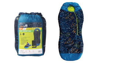 AceCamp Kinderschlafsack leuchtend – Indoor & Outdoor