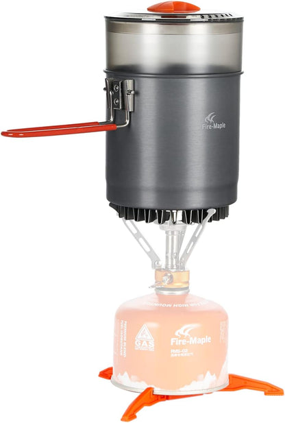 Fire Maple Island Campingkocher mit Windschutz