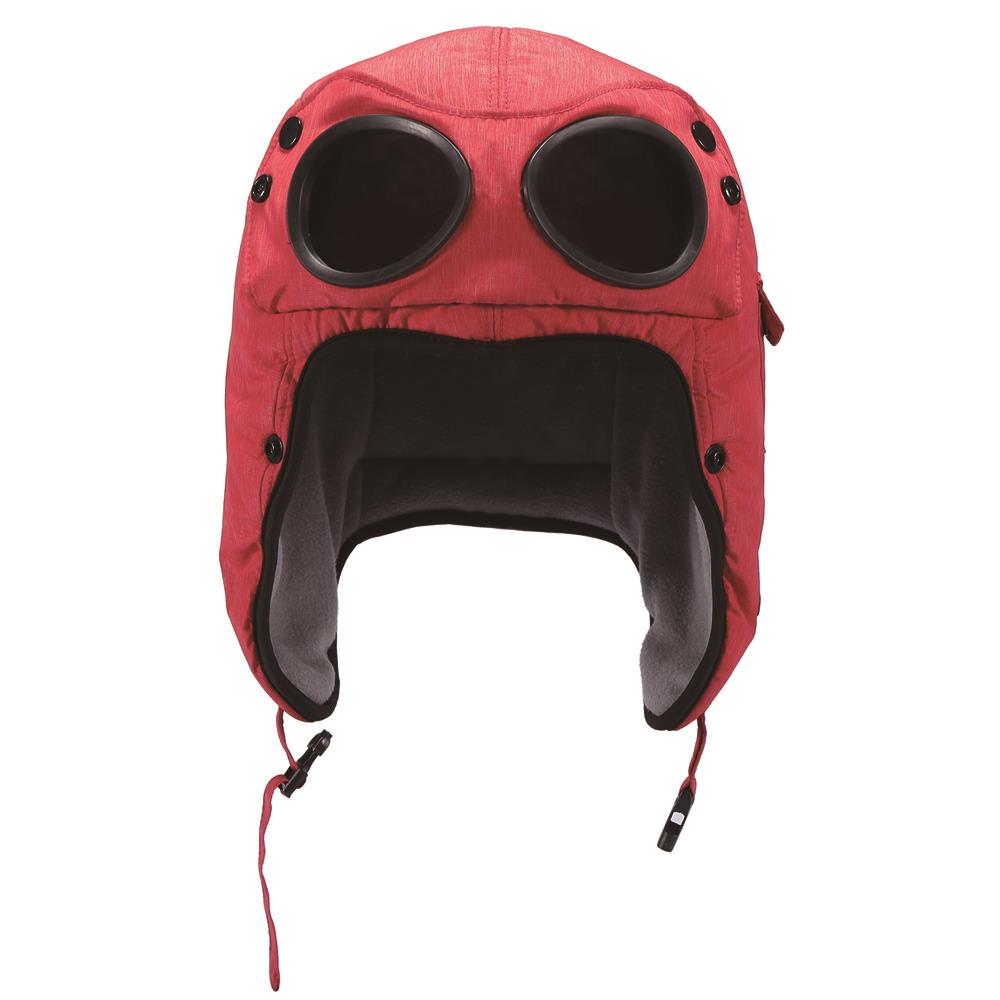 Action Fox Goggle Mütze mit integrierter Brille | Warm & stylisch für Ski, Snowboard & Outdoor | Verschiedene Designs