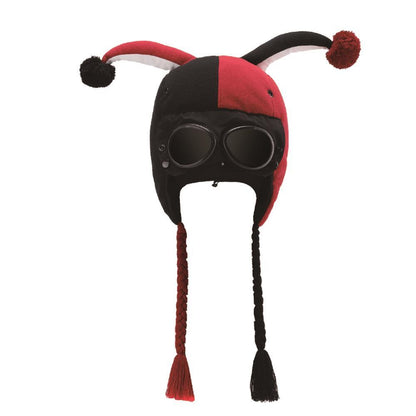 Action Fox Goggle Mütze mit integrierter Brille | Warm & stylisch für Ski, Snowboard & Outdoor | Verschiedene Designs