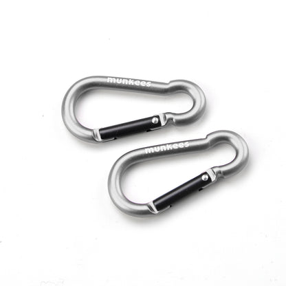 munkees Karabiner Birnenform – 2 Stück