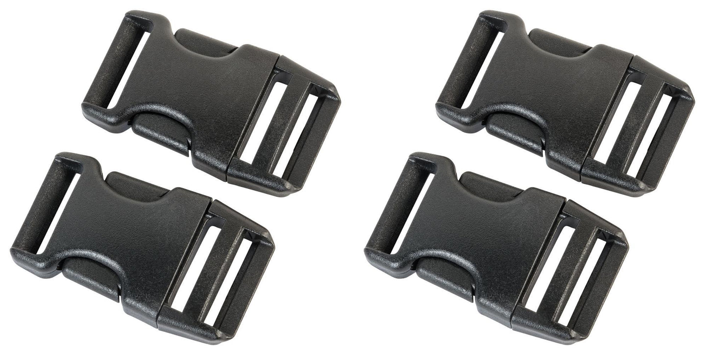 Duraflex Steckverschluss Schwarz – 20–50 mm