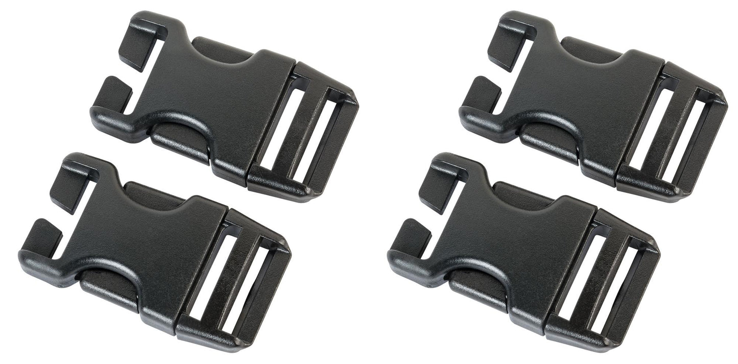 Duraflex Schnell-Steckverschluss 25 mm schwarz