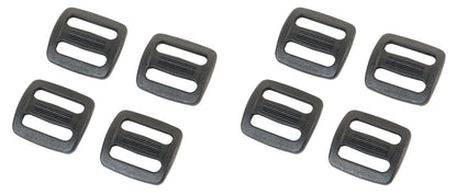 Duraflex Leiterschnallen Set – 20/25/50 mm – Schwarz