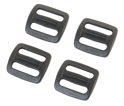 Duraflex Leiterschnallen Set – 20/25/50 mm – Schwarz