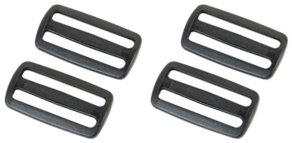 Duraflex Leiterschnallen Set – 20/25/50 mm – Schwarz