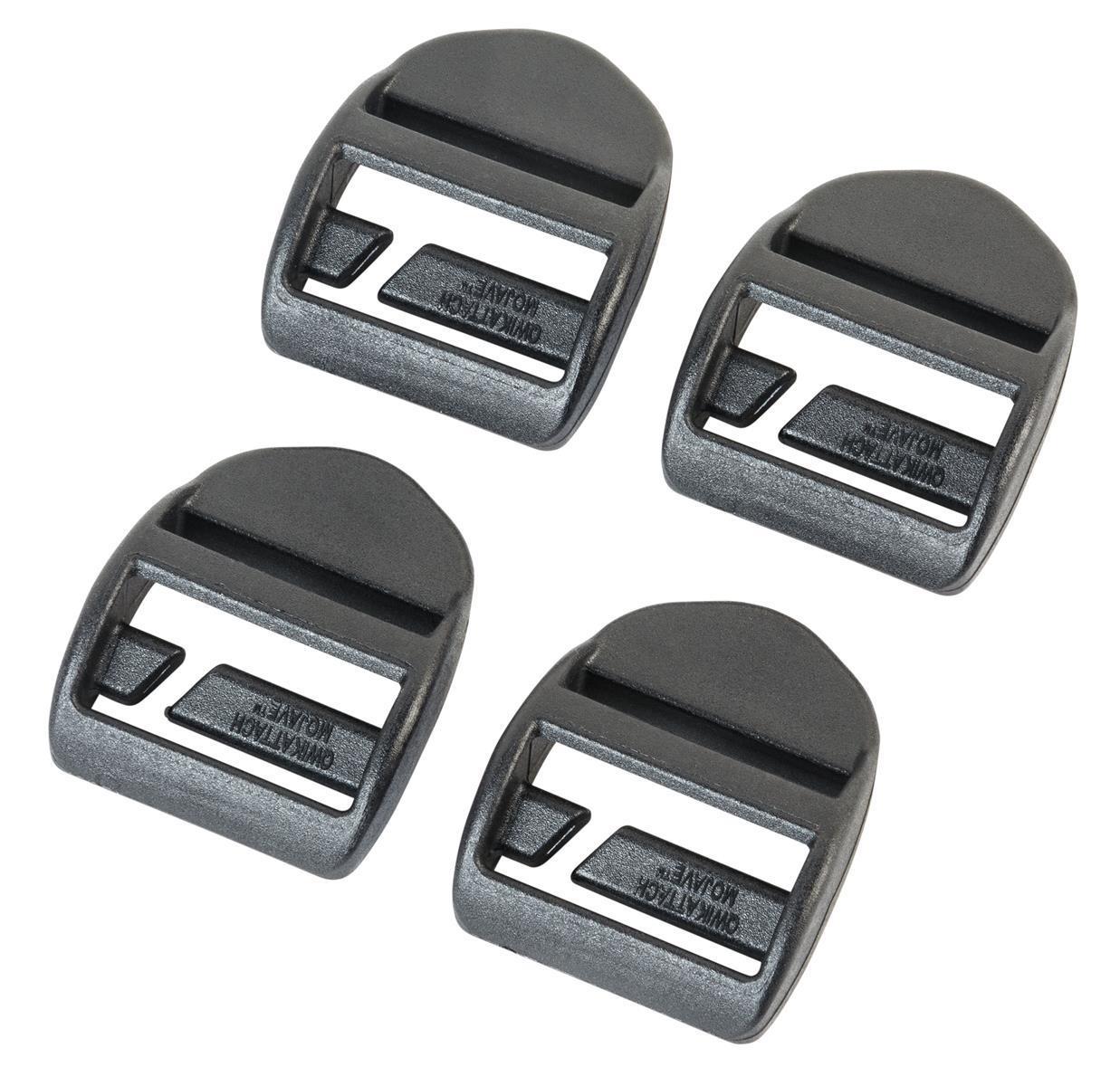 Duraflex Schnell-Klemmschnalle mit Griff – 4er Set, 25 mm