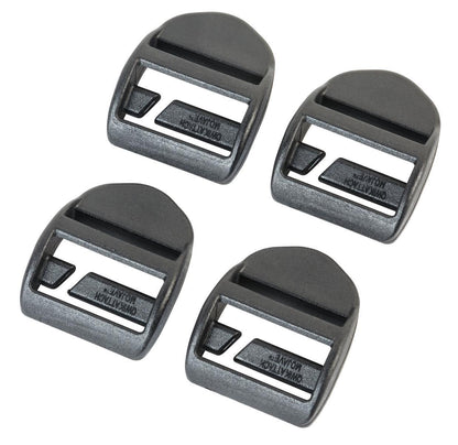 Duraflex Schnell-Klemmschnalle mit Griff – 4er Set, 25 mm