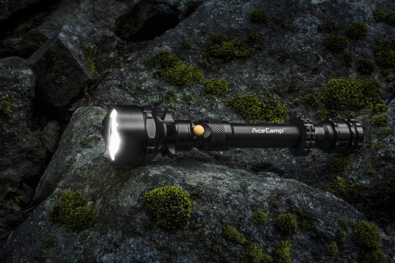 AceCamp LED Taschenlampe & Powerbank 1000 lm Aluminium