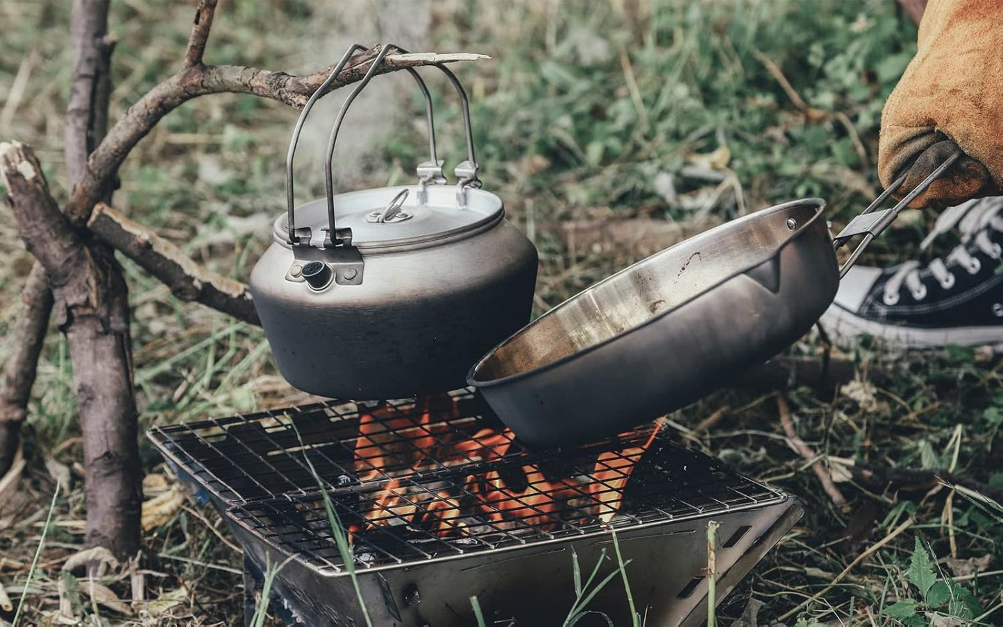 Nimbus Aluminium Kessel 1,2 L – kompakt & leicht