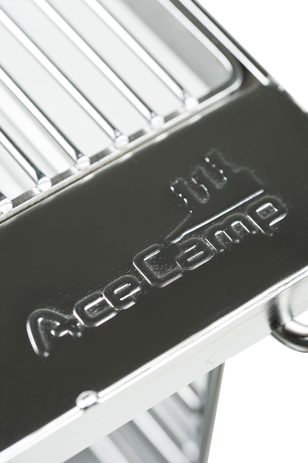 AceCamp Grill, Camping, Holzkohle, Tragbarer Faltgrill aus Edelstahl, weitere Größen