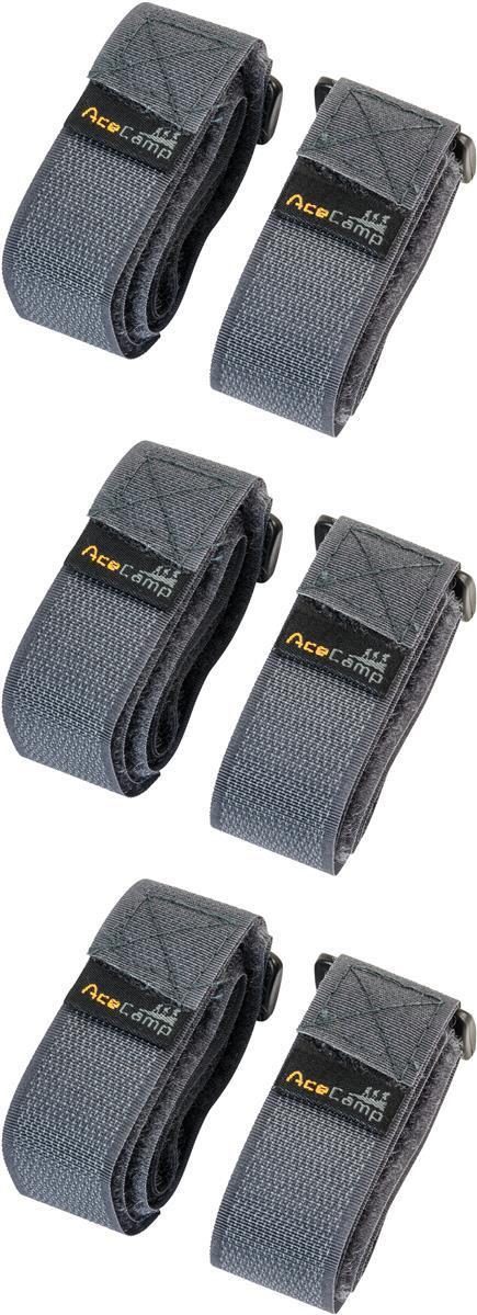 AceCamp Klettgurt Allzweckgurt 2er Set mit Klettverschluss