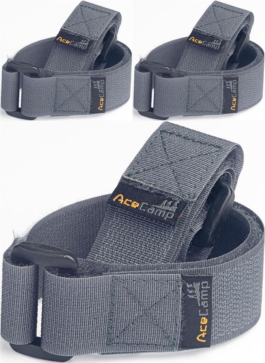 AceCamp Klettgurt Allzweckgurt 2er Set mit Klettverschluss