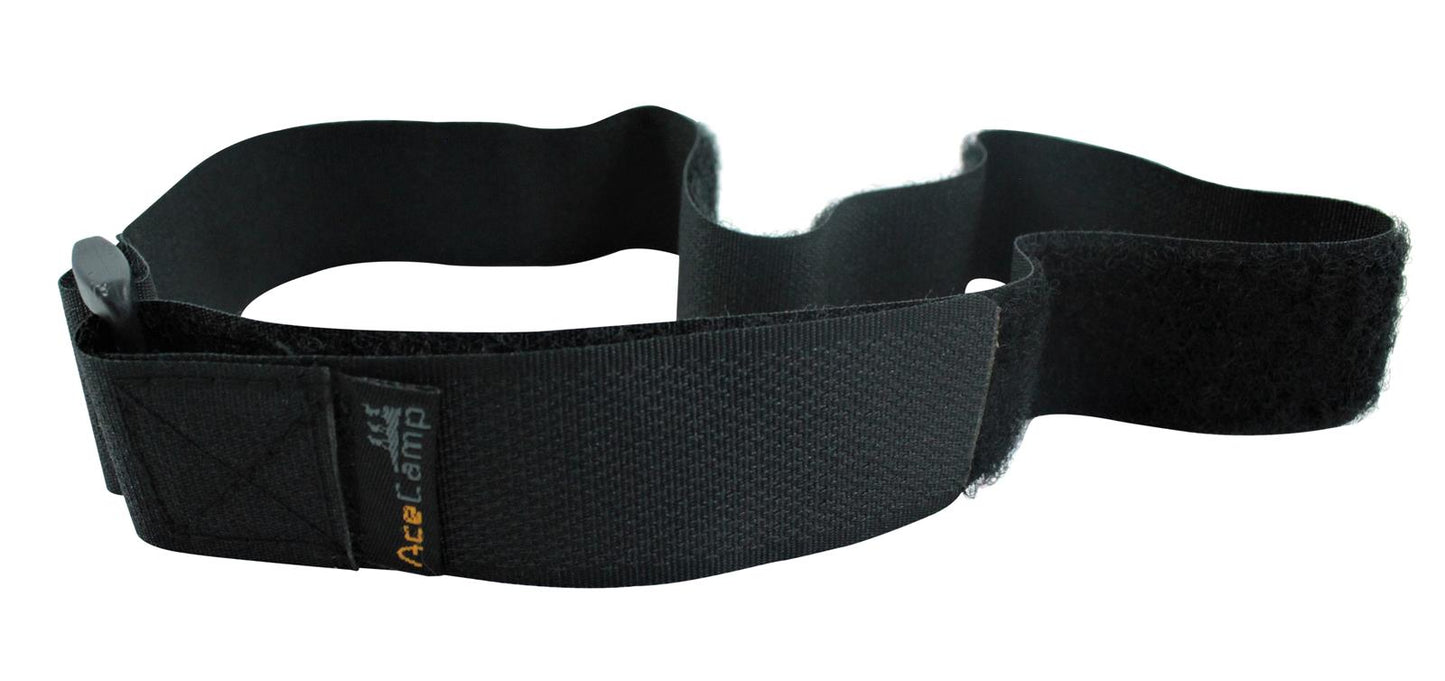 Klett-Kompressionsriemen 60 cm – 2er-Pack, Schwarz