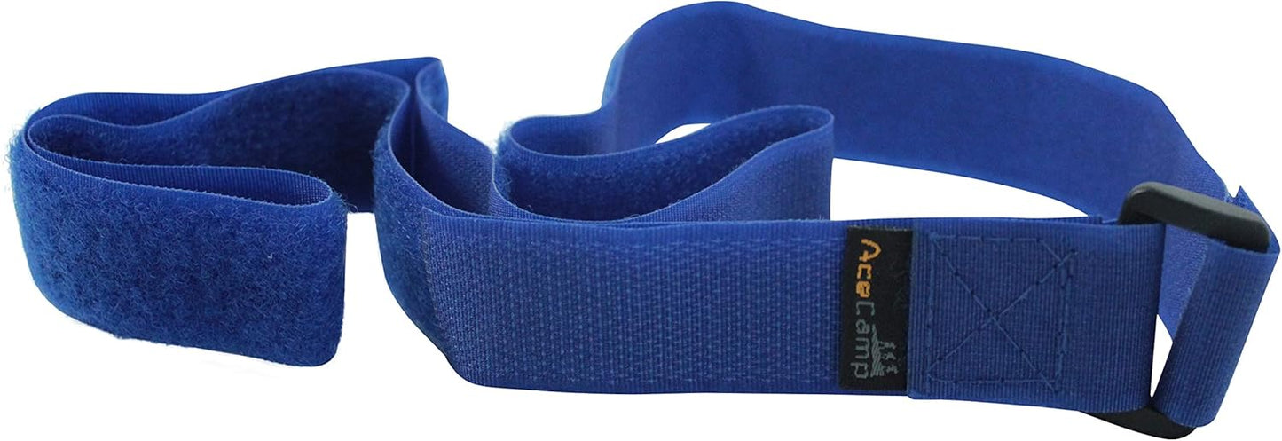 AceCamp Klettgurt 2er-Set 2,5 x 30 cm – Blau