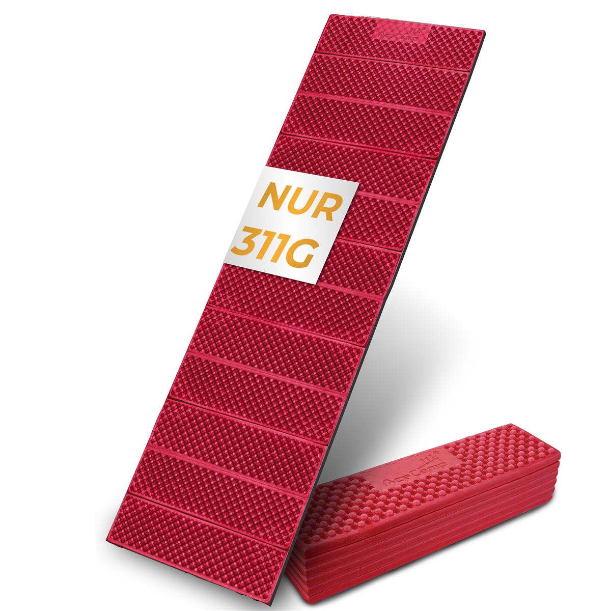 AceCamp Chill Star Liegematte 186x56 cm – Rot