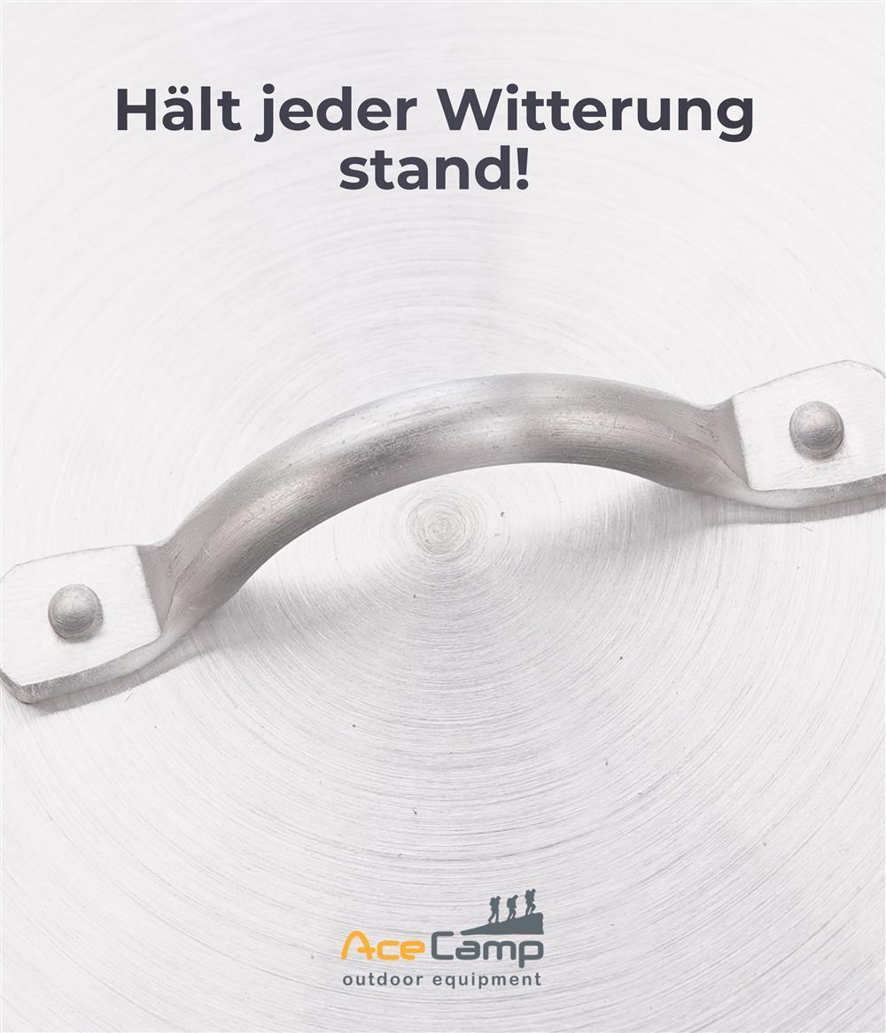AceCamp Kochtopf 4 L aus Aluminium für Outdoor-Küche