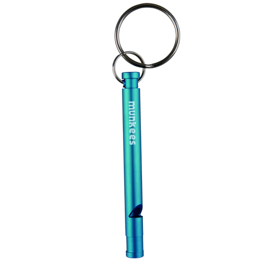 munkees Schlanke Aluminium-Pfeife als Schlüsselanhänger