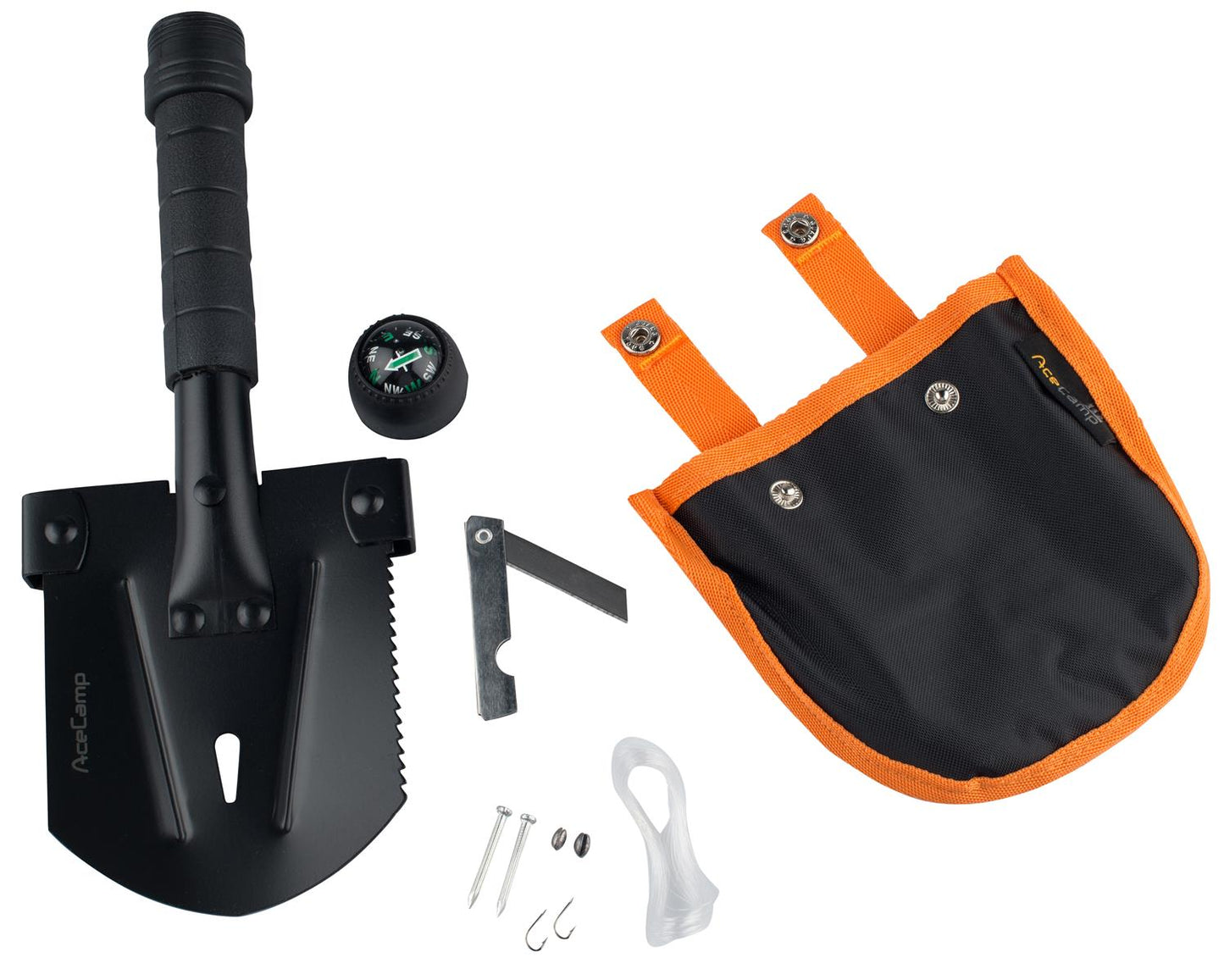 SURVIVOR Multifunktionsspaten mit 12 Funktionen