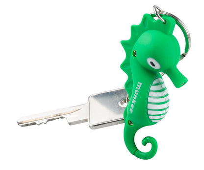 munkees Schlüsselanhänger Seepferdchen mit LED und Sound