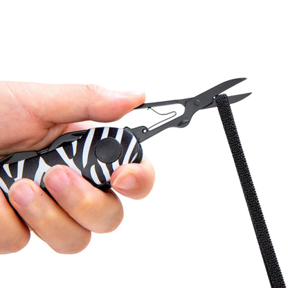 munkees Taschenmesser Zebra mit 15 Funktionen