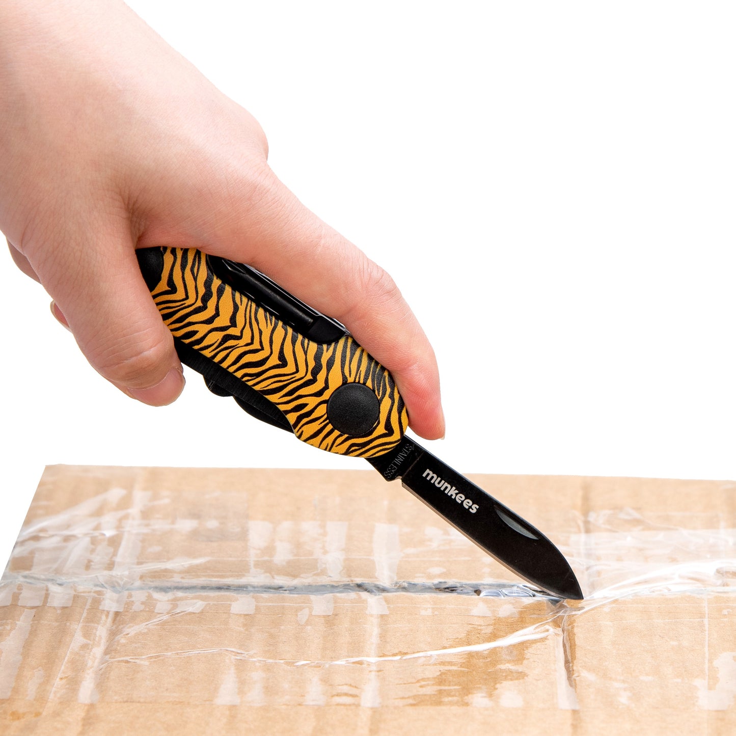 munkees Taschenmesser Tiger mit 15 Funktionen
