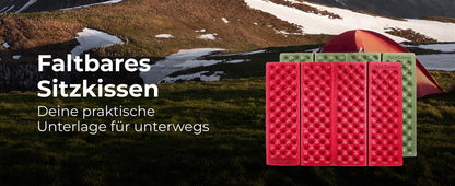 AceCamp Faltbares Sitzkissen – Ultraleicht & isolierend