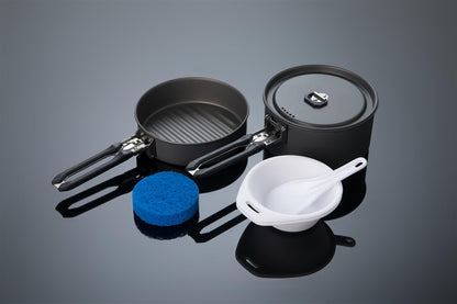 FireMaple Feast 1 Black Camping Kochgeschirr Set