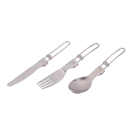 Fire-Maple FMT-803 Faltbares Edelstahl-Besteck-Set