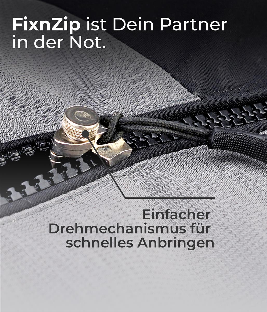 munkees FixnZip Reißverschluss Reparatur-Set Medium