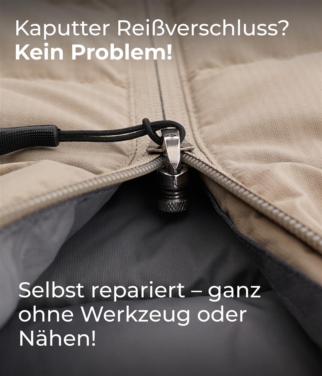 munkees FixnZip Reißverschluss Reparatur-Set Medium