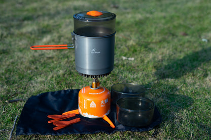 Fire Maple Island Campingkocher mit Windschutz