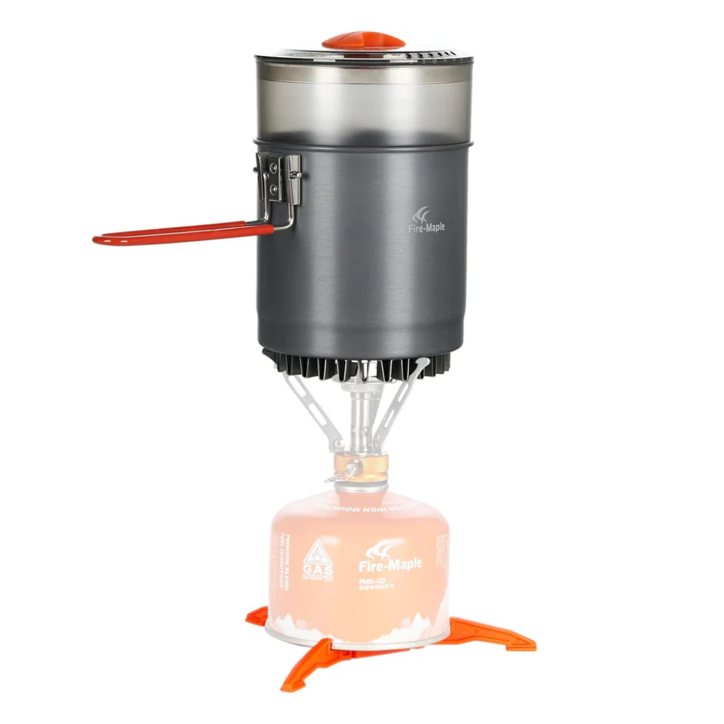 Fire Maple Island Campingkocher mit Windschutz