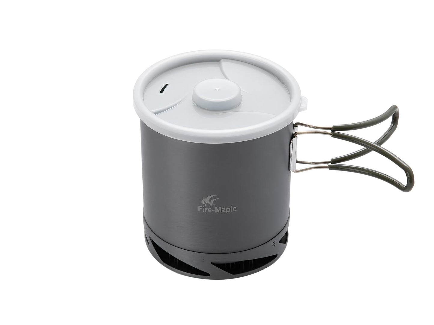 FMC-XK6 White Camping-Kochtopf aus Aluminium