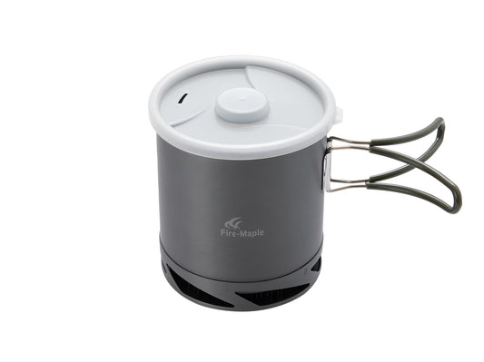 FMC-XK6 White Camping-Kochtopf aus Aluminium