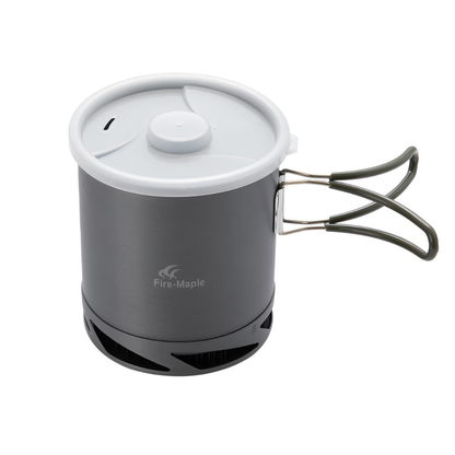 FMC-XK6 White Camping-Kochtopf aus Aluminium