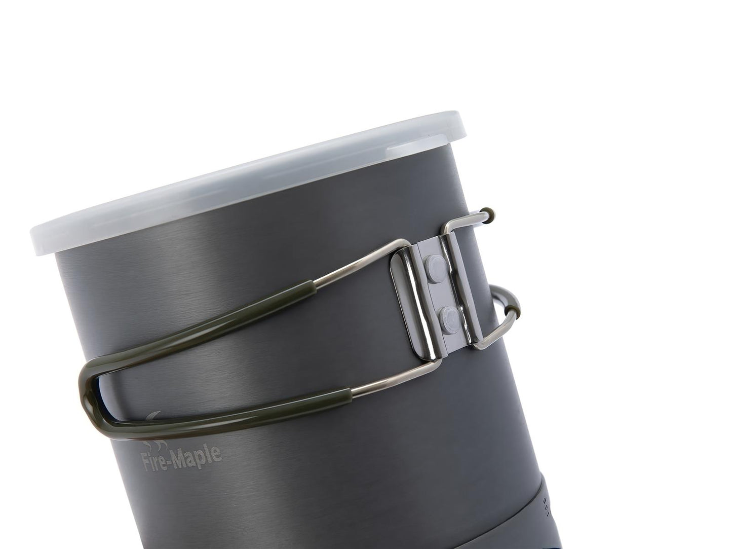 FMC-XK6 White Camping-Kochtopf aus Aluminium