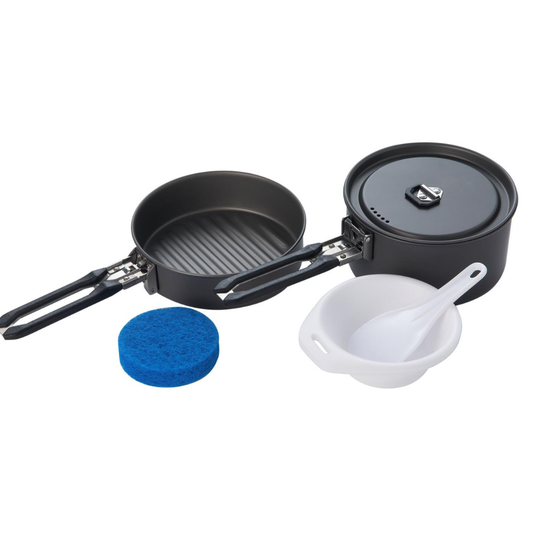FireMaple Feast 1 Black Camping Kochgeschirr Set