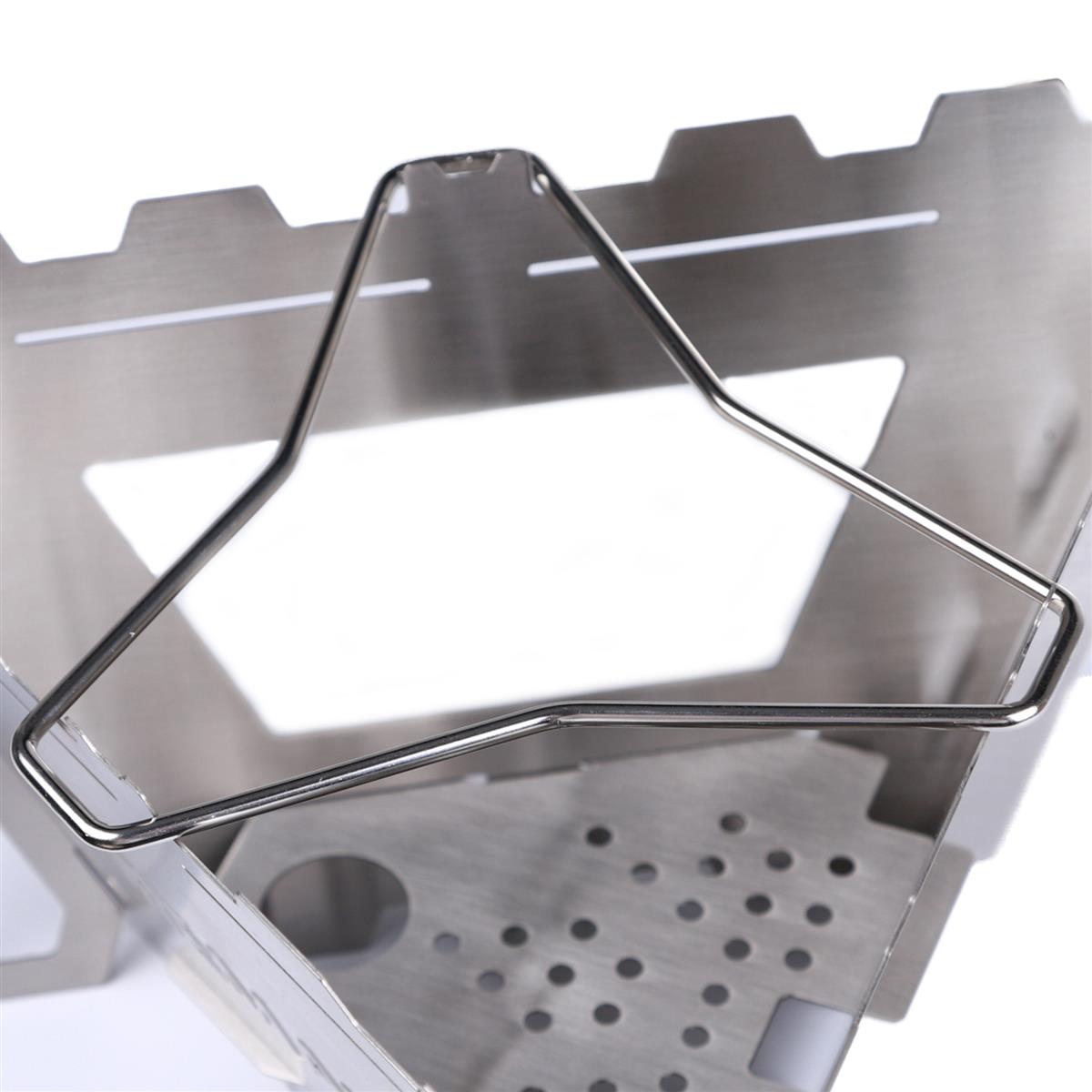 Maverick Holzgrill Triangle – faltbar & steckbar mit Topfständer