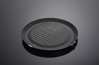 Outdoor Grillpfanne aus Gusseisen mit Griff