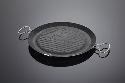 Outdoor Grillpfanne aus Gusseisen mit Griff